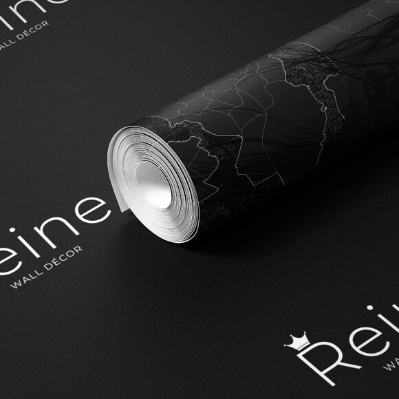 Distracted Woman in Black and White Wallpaper | Modern Art Wallpaper | Designer - Picture 2 of 9